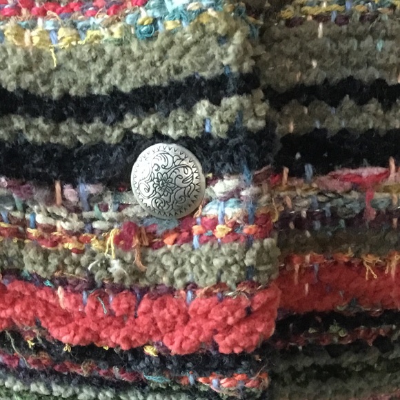 Gretel Underwood Santa Fe Women’s Hand Woven One Of A Kind Chenille Vest - Picture 8 of 10